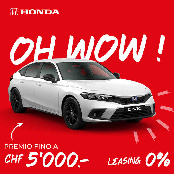 Oh Wow! Offerte eccezionali sulla Honda Civic